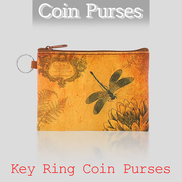 Lavishy Owl Applique Keyring Coin Purse