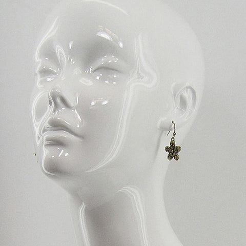 LAVISHY handmade vintage style cherry blossom & beauty earrings