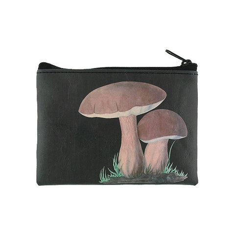 6-00001: Mushroom vegan coin purse