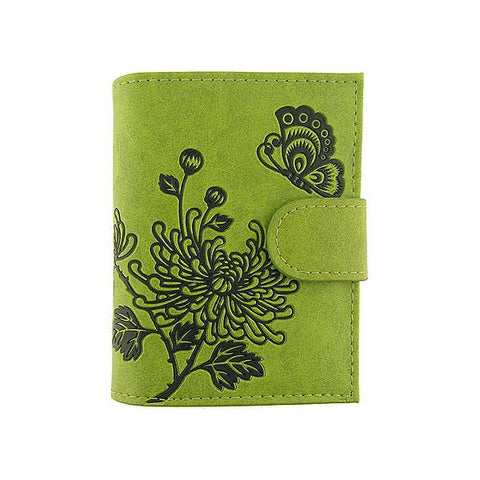 LAVISHY Eco-friendly cruelty free embossed chrysanthemum flower & butterfly vegan medium wallet for women. Great for everyday use, a beautiful gift for family & friends. Wholesale at www.lavishy.com for gift shops, fashion accessories &d clothing boutiques, book stores in Canada, USA & worldwide since 2001.