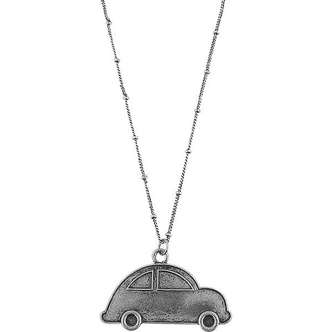 Online shopping for LAVISHY's fun & affordable vintage style reversible vintage look Volkswagen Beetle pendant long necklace. A great gift for you or your girlfriend, wife, co-worker, friend & family. Wholesale at www.lavishy.com with many unique & fun fashion accessories.