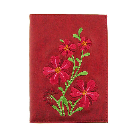 Online shopping for vegan brand LAVISHY's Eco-friendly, ethically made, cruelty free passport cover with flower embroidery. Wholesale available at www.lavishy.com along with other unique & fun vegan fashion accessories for retailers like gift shops, fashion accessories & clothing boutiques.