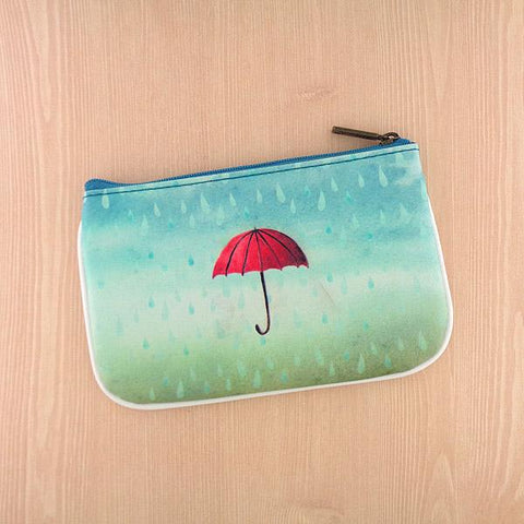 Eco-friendly, cruelty-free small pouch/coin purse with vintage style Seattle city skyline print by Mlavi Studio. Great for everyday use, gift for family & friends. Wholesale at www.mlavi.com to gift shop, clothing & fashion accessories boutiques, book stores, souvenir shops in USA.