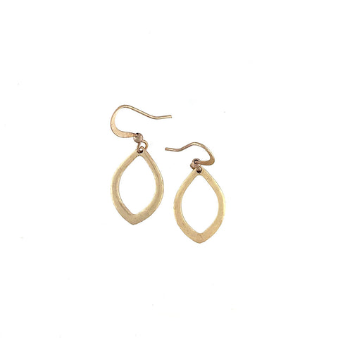 1-007: Silver/gold plated earrings