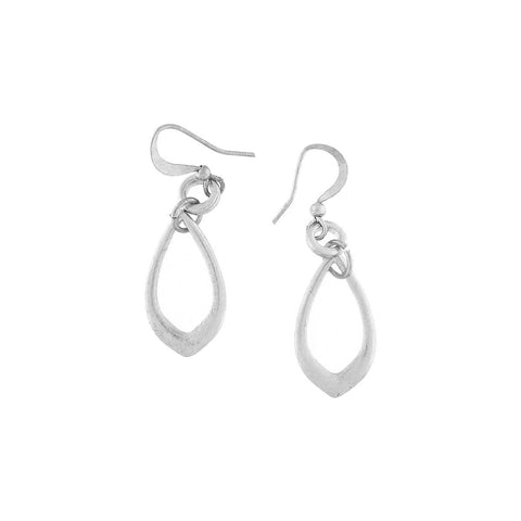 1-012: Silver/gold plated earrings