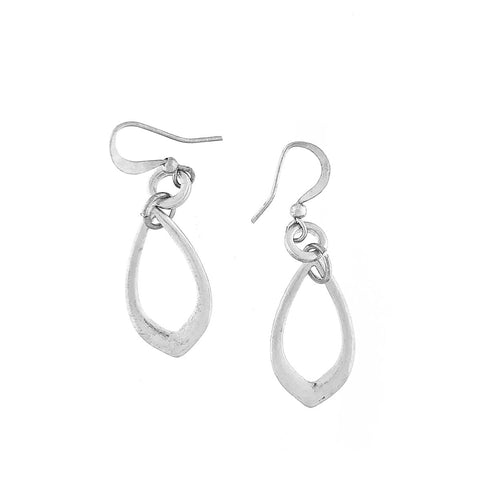 1-012: Silver/gold plated earrings