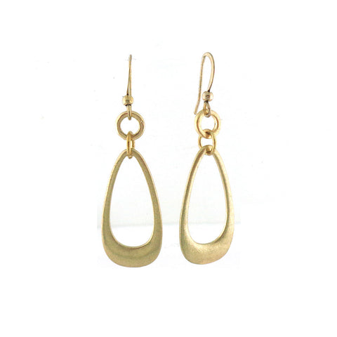 1-013: Silver/gold plated earrings