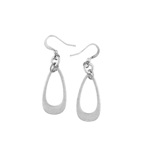 1-013: Silver/gold plated earrings