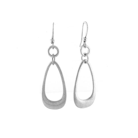 1-013: Silver/gold plated earrings