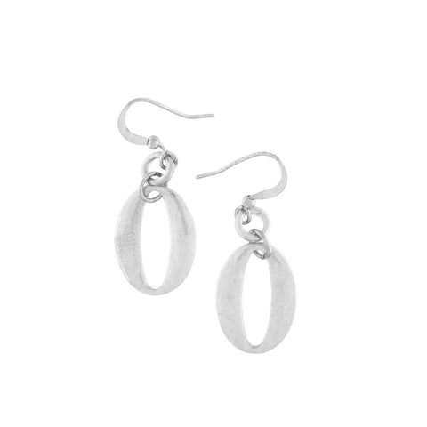 1-014: Silver/gold plated earrings