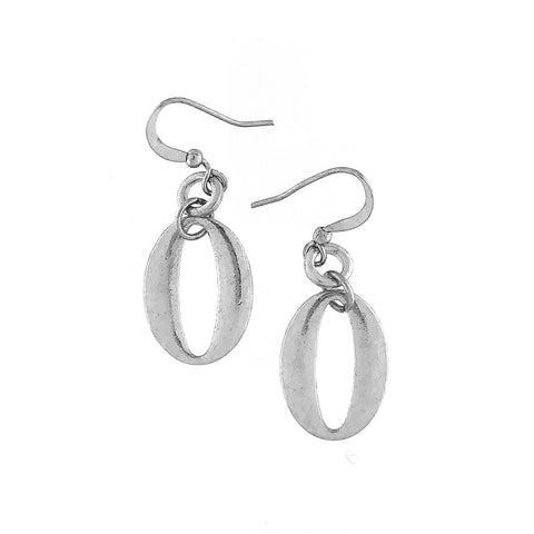 1-014: Silver/gold plated earrings