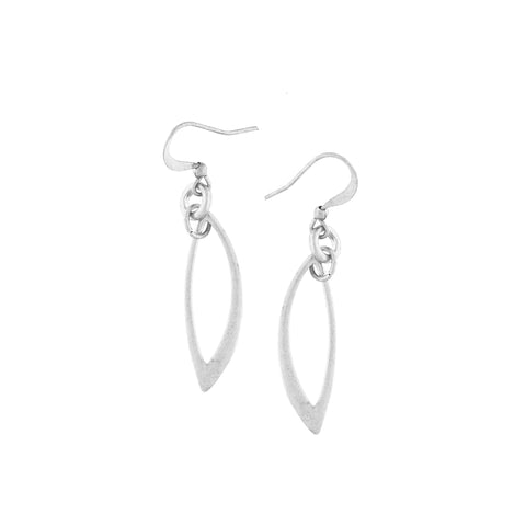 1-015: Silver/gold plated earrings