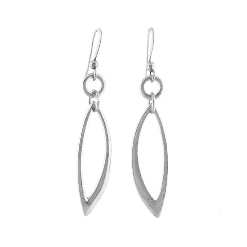 1-015: Silver/gold plated earrings