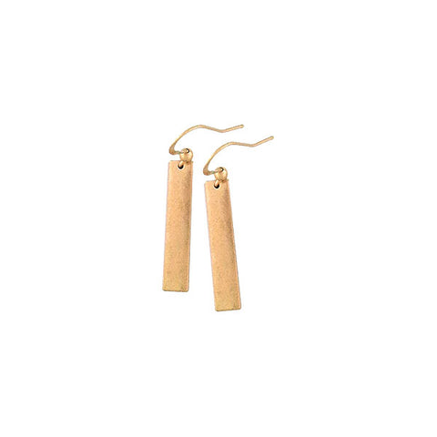 1-021: Silver/gold plated earrings