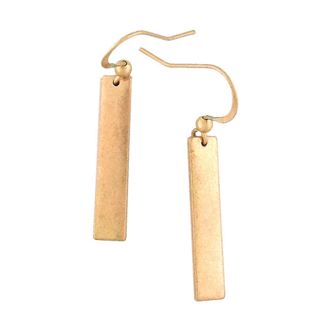1-021: Silver/gold plated earrings