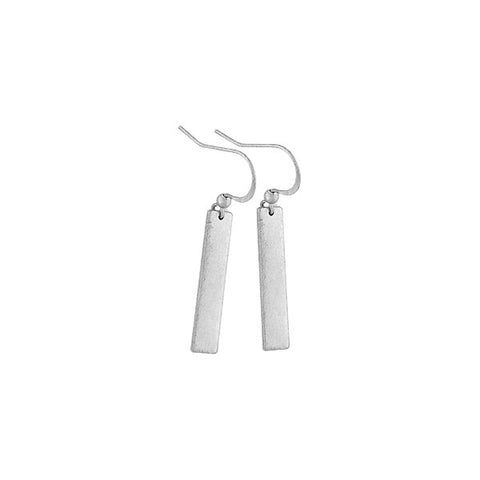 1-021: Silver/gold plated earrings