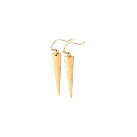 1-023: Silver/gold plated earrings