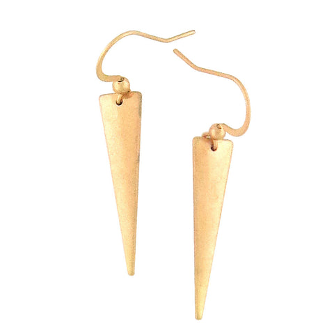 1-023: Silver/gold plated earrings