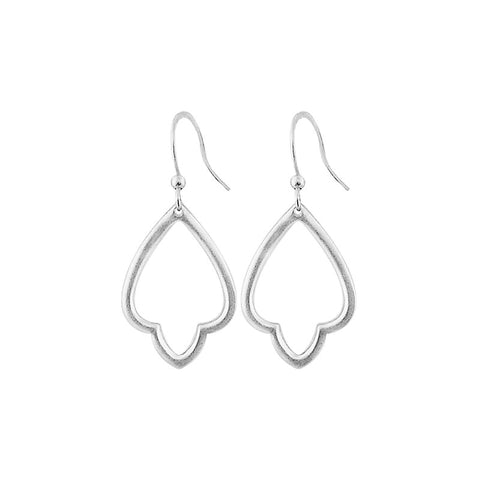 1-030: Silver/gold plated earrings