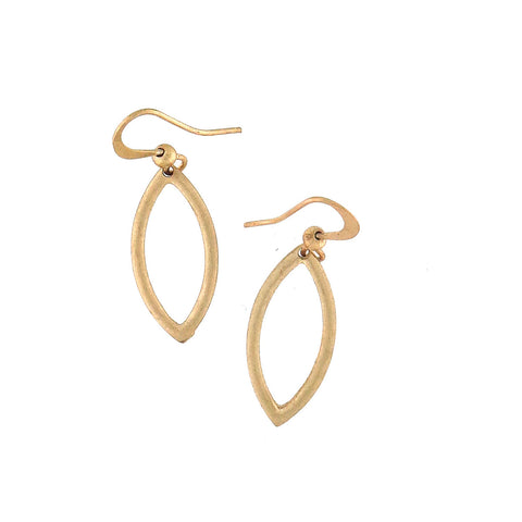 1-033: Silver/gold plated earrings