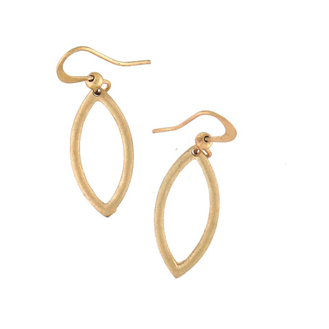 1-033: Silver/gold plated earrings