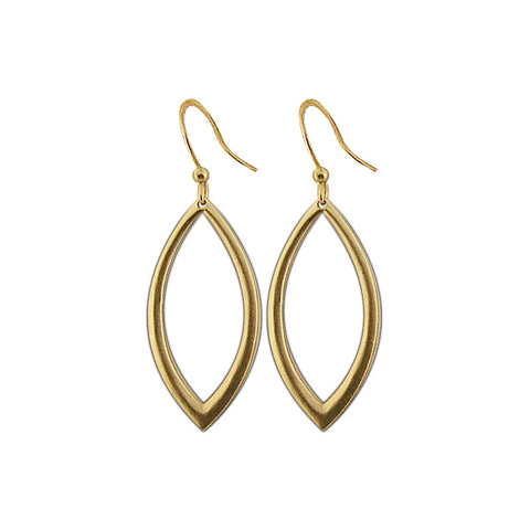 1-034: Silver/gold plated earrings