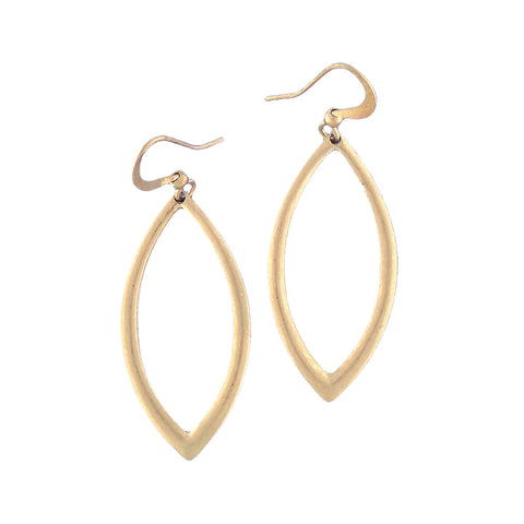 1-034: Silver/gold plated earrings