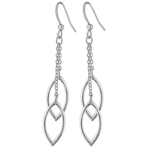 1-035: Silver/gold plated earrings