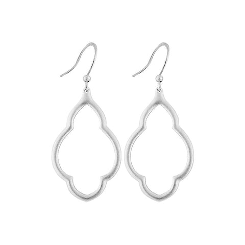 1-041: Silver/gold plated earrings