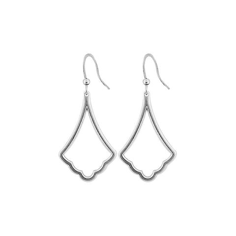 1-042: Silver/gold plated earrings