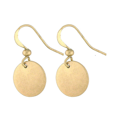 1-050: Silver/gold plated earrings