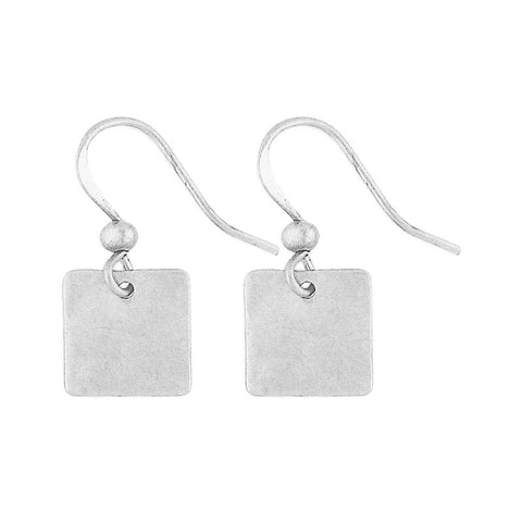 1-051: Silver/gold plated earrings