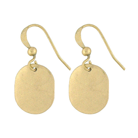 1-052: Silver/gold plated earrings