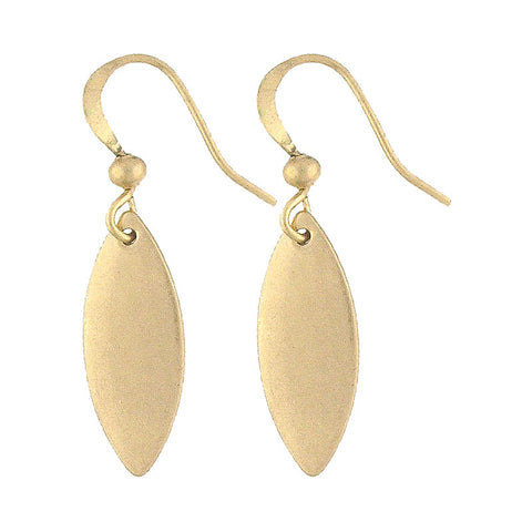 1-054: Silver/gold plated earrings