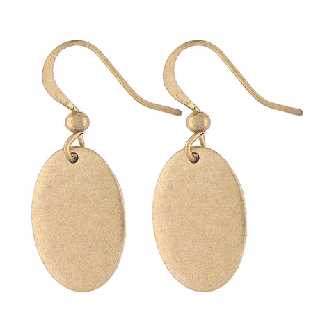 1-055: Silver/gold plated earrings