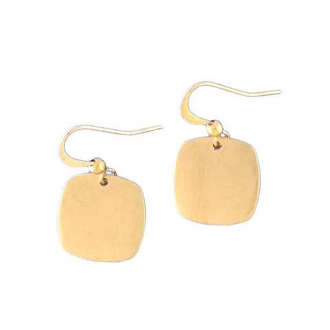 1-056: Silver/gold plated earrings