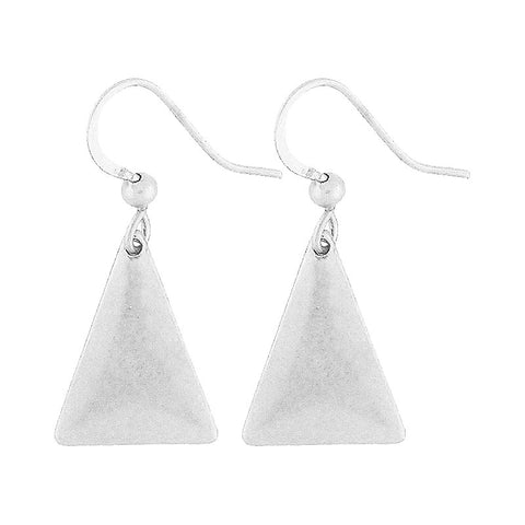 1-057: Silver/gold plated earrings