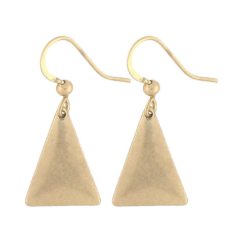 1-057: Silver/gold plated earrings