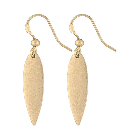 1-059: Silver/gold plated earrings