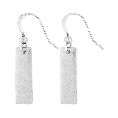 1-060: Silver/gold plated earrings