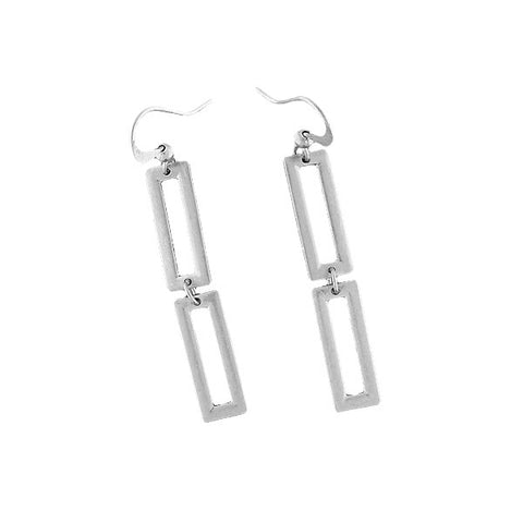 1-142: Silver/gold plated earrings