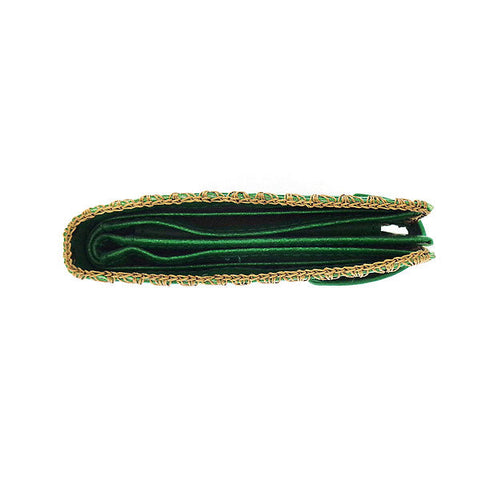Green LAVISHY mexican style flora pattern  medium embroidery bifold wallet for women. Great for everyday use or gift for family & friend. Wholesale at www.lavishy.com