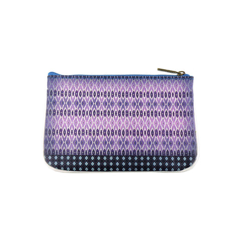 Mlavi hibiscus flower print vegan small pouch/coin purse