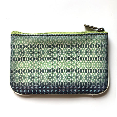 Mlavi lotus flower print vegan small pouch/coin purse