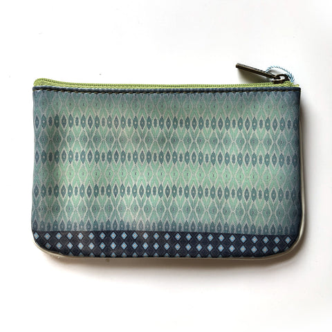 Mlavi rose flower print vegan small pouch/coin purse
