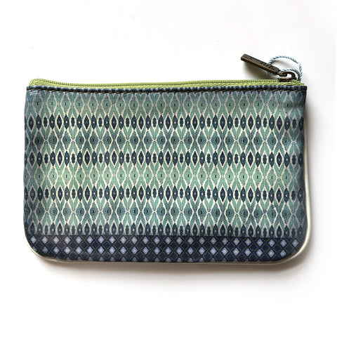 Mlavi Dahlia flower print small pouch/coin purse made with Eco-friendly & cruelty free vegan materials. wholesale at www.mlavi.com