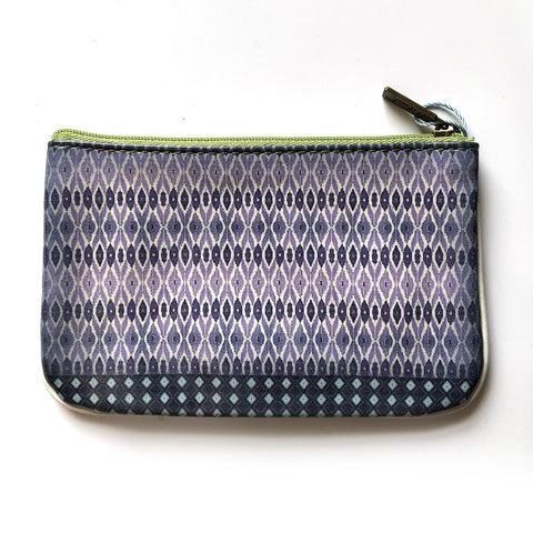 Mlavi hibiscus flower print small pouch/coin purse made with Eco-friendly & cruelty free vegan materials. wholesale at www.mlavi.com
