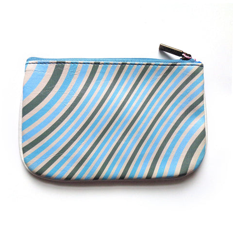 BC-GR014: Mlavi retro Polaroid instant camera print small vegan leather pouch/coin purse