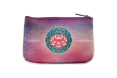 BC-ZG001:  Lotus small pouch/coin purse