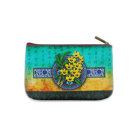 BC-ZG005:  orchid small pouch/coin purse